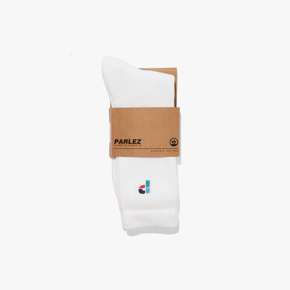Parlez Lewis Sock - White