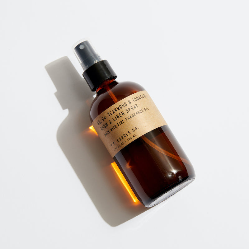PF Room & Linen Spray - Teakwood & Tobacco