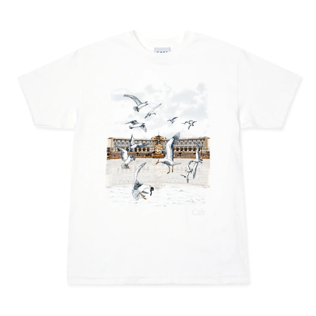 Skate Cafe Lloyds T-Shirt - White
