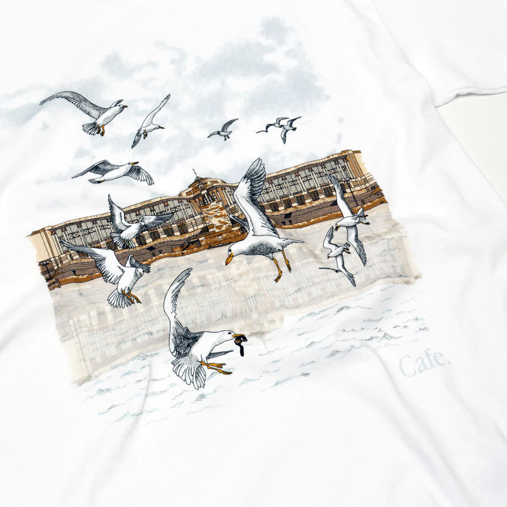 Skate Cafe Lloyds T-Shirt - White