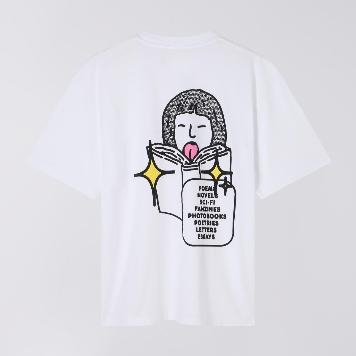 Edwin Love in the Books T-Shirt - White