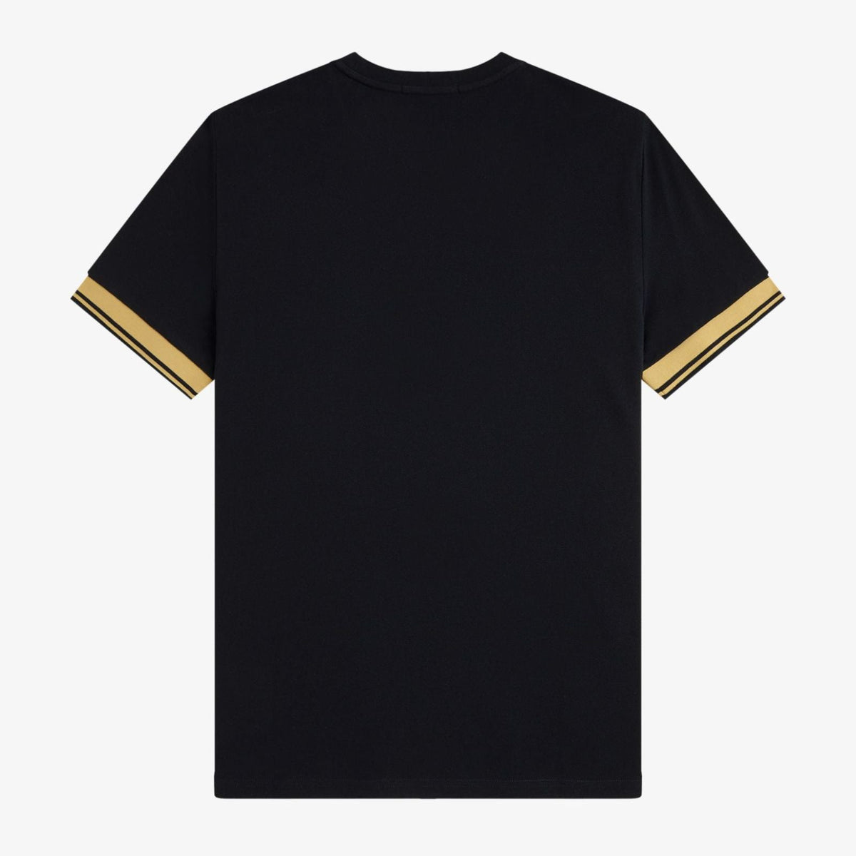 Fred Perry Twin Tipped Cuff T-Shirt - Black