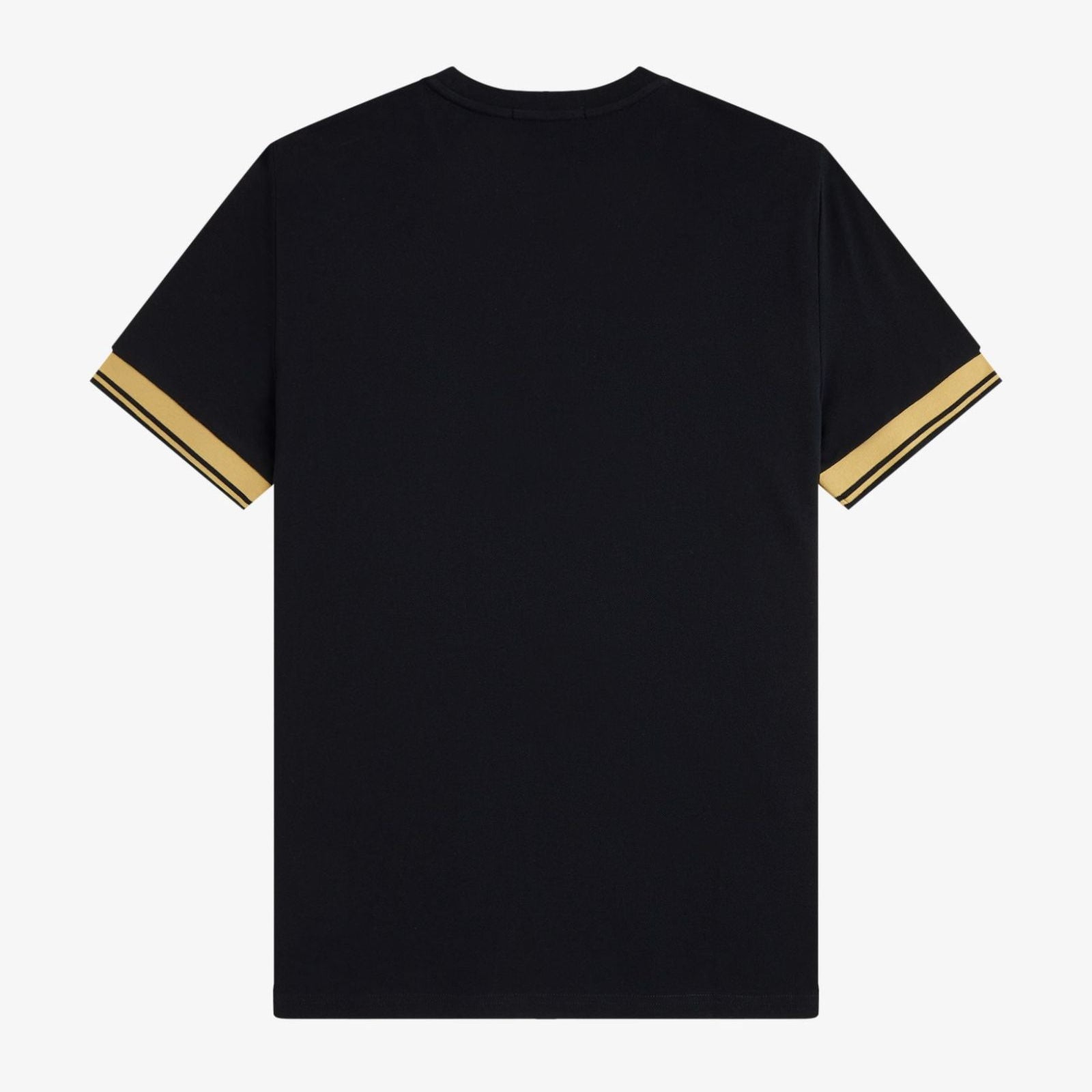 Fred Perry Twin Tipped Cuff T-Shirt - Black