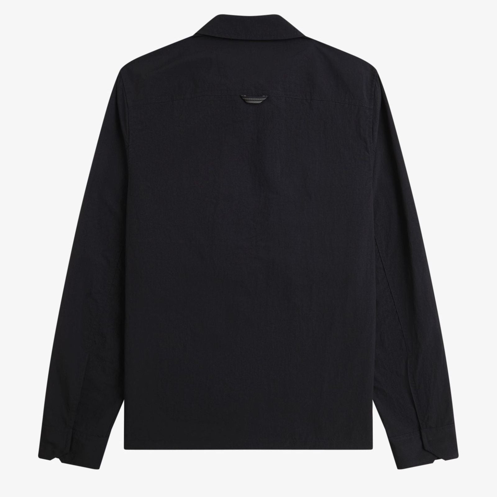 Fred Perry Ripstop Pocket Overshirt - Black