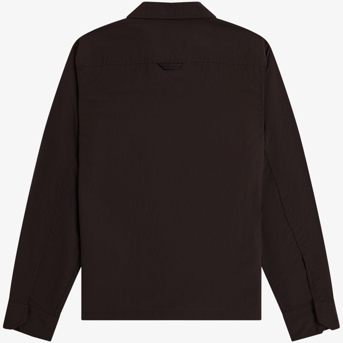 Fred Perry Ripstop Pocket Overshirt - Rich Brown