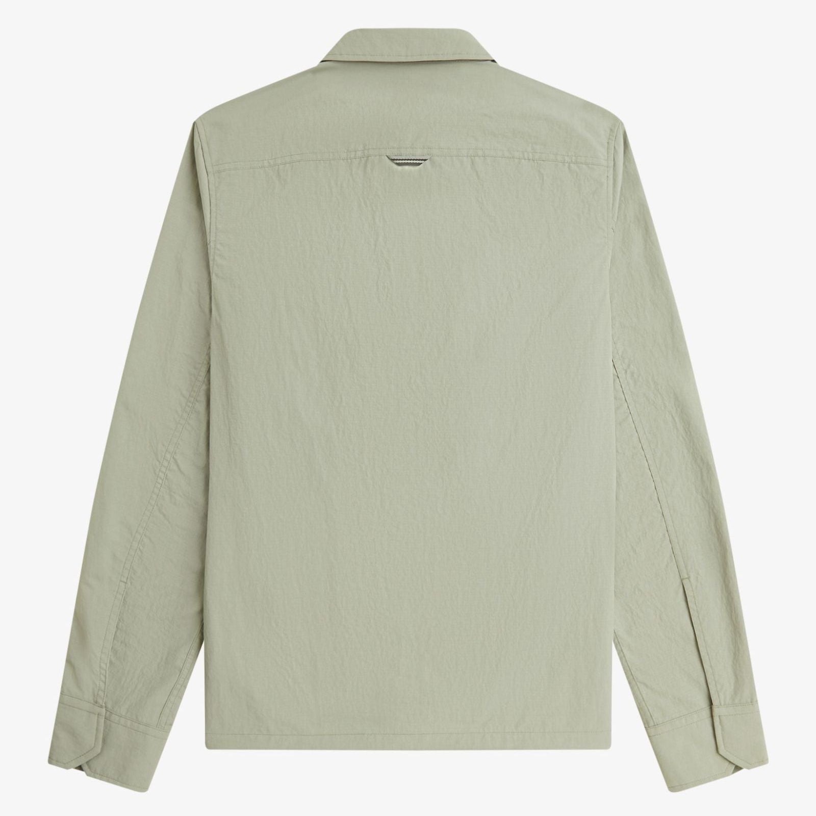 Fred Perry Ripstop Pocket Overshirt - Seagrass