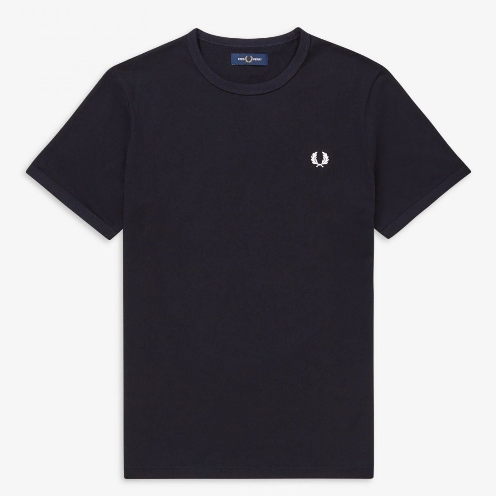 Fred Perry Ringer T-Shirt - Navy