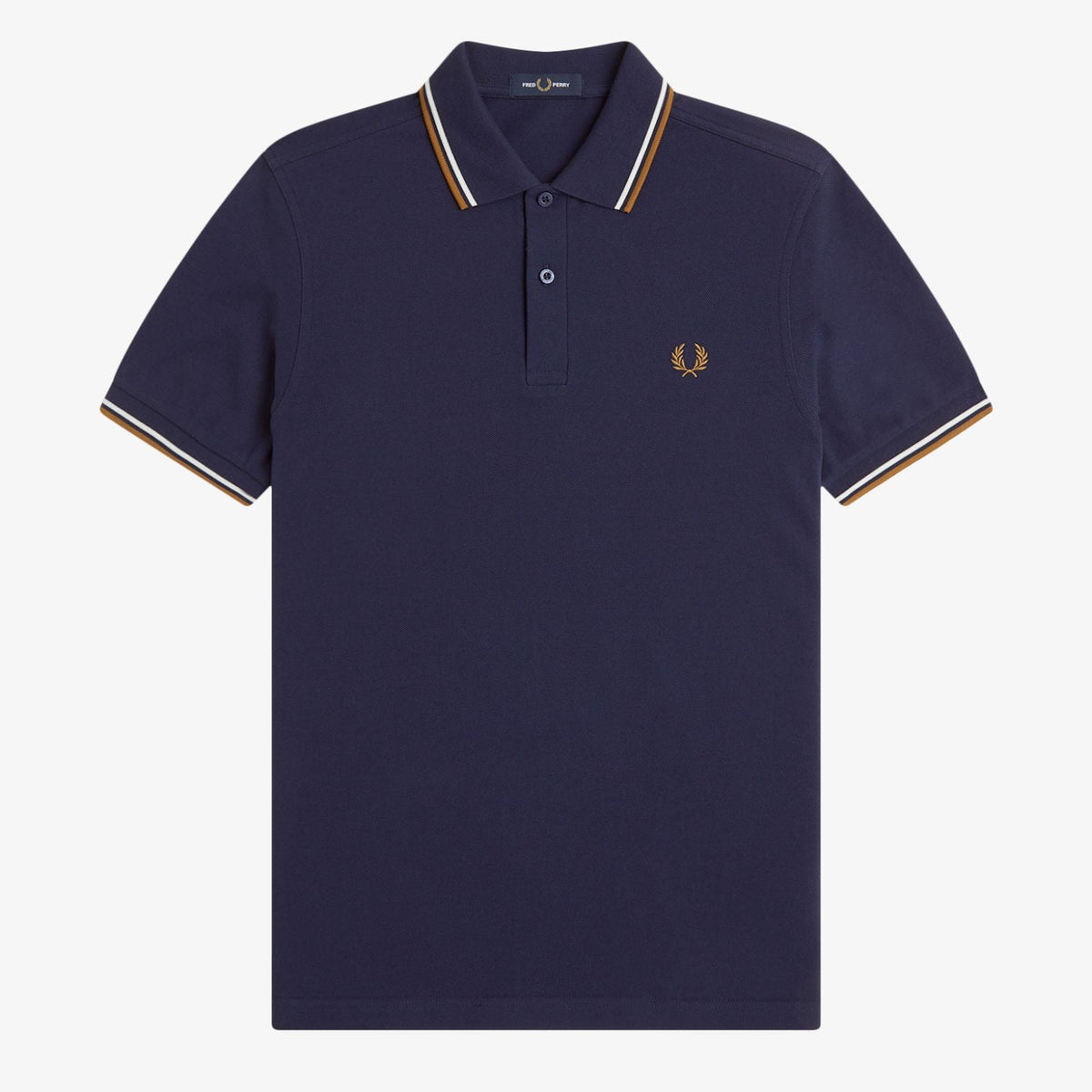 Fred Perry Polo M3600 - Twilight Navy / Snow White