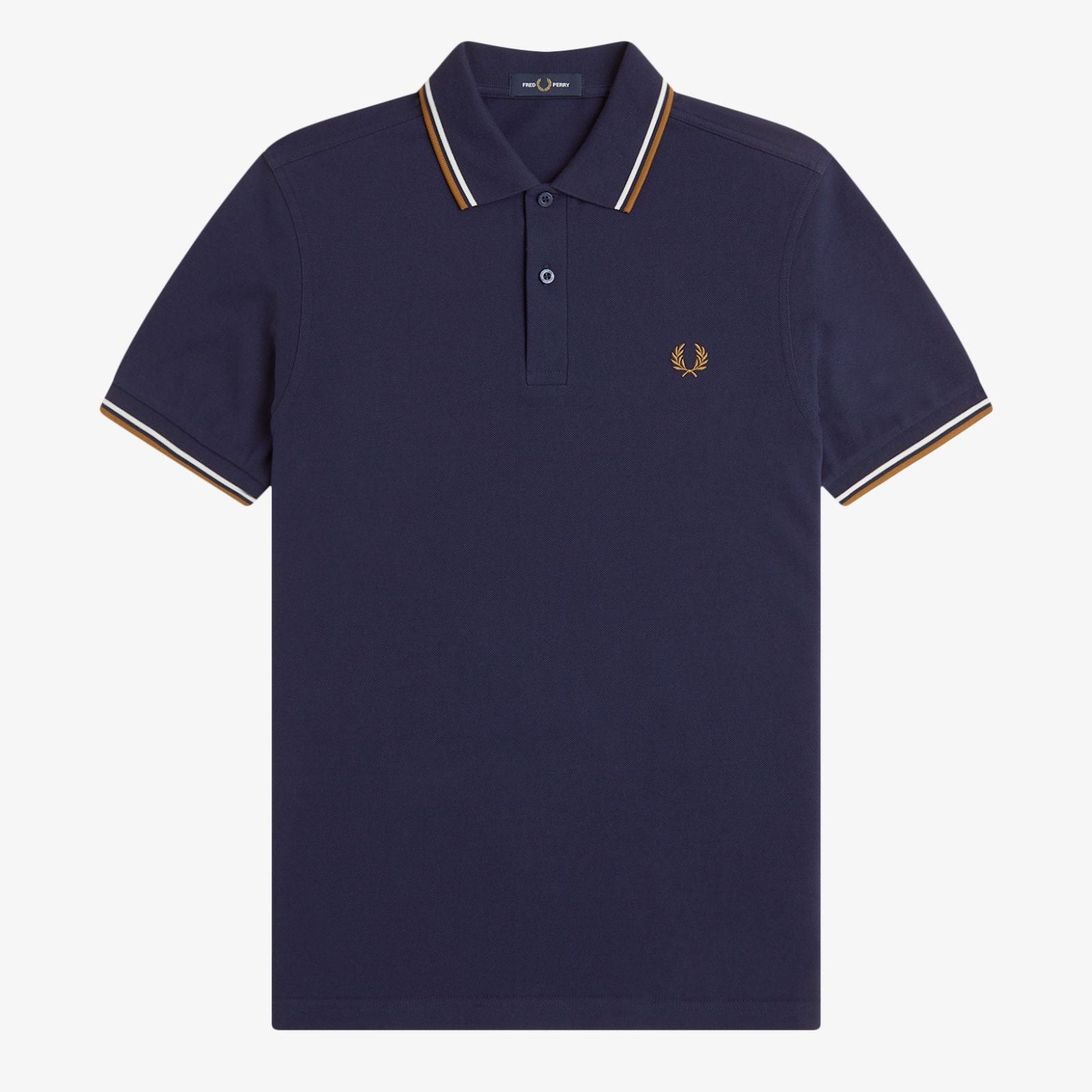 Fred Perry Polo M3600 - Twilight Navy / Snow White