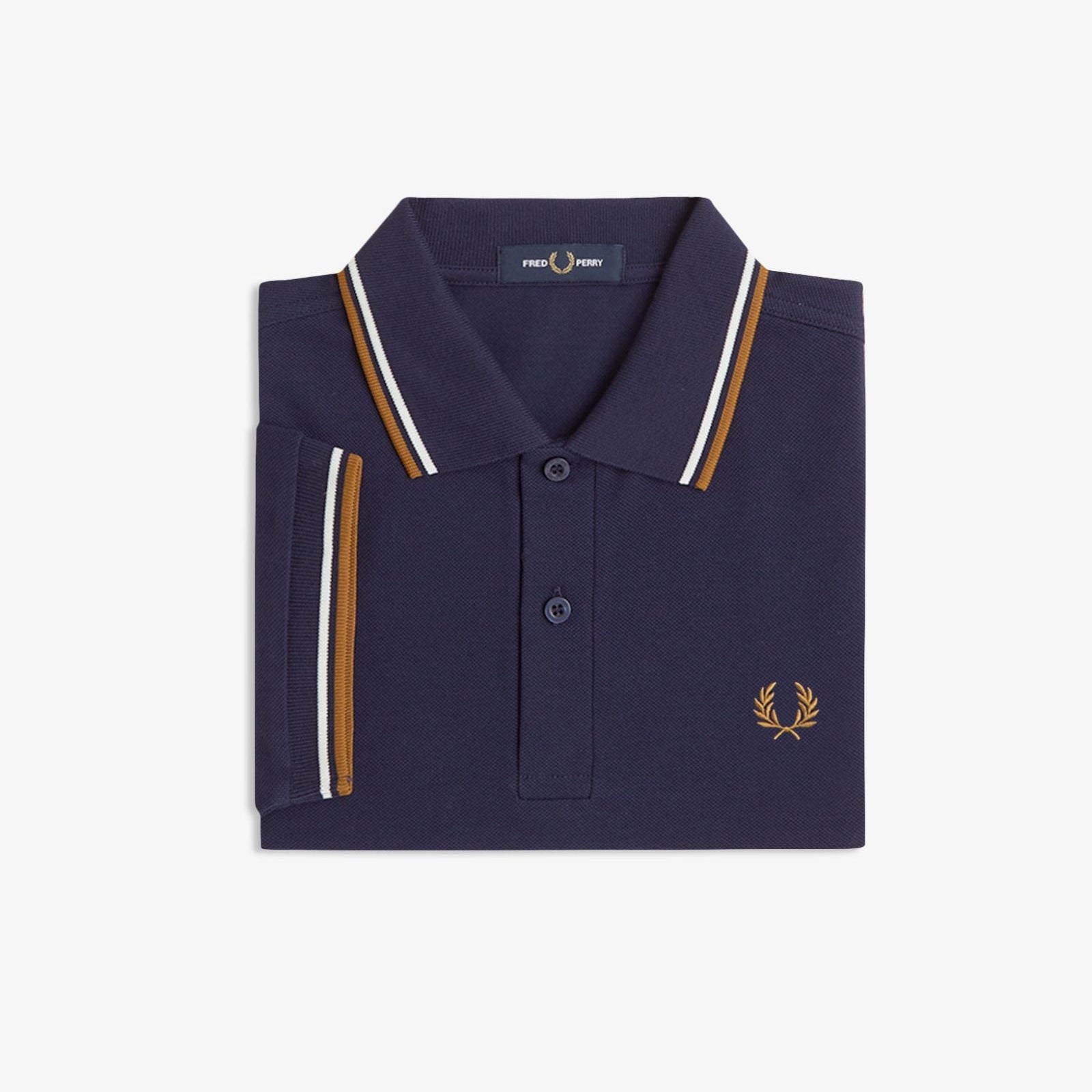 Fred Perry Polo M3600 - Twilight Navy / Snow White