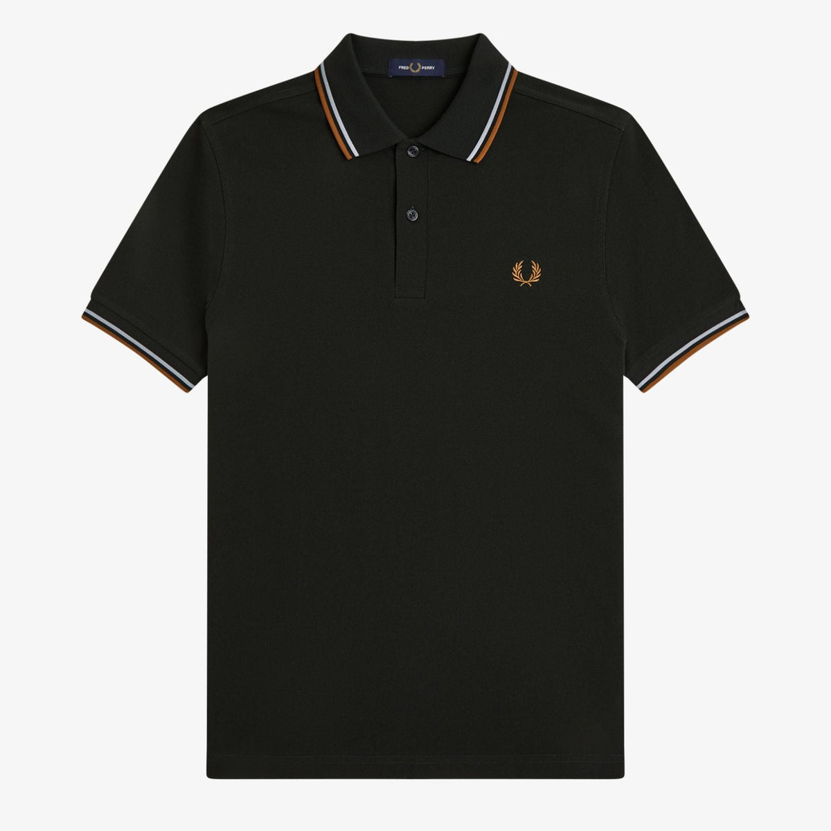 Fred Perry Polo M3600 - Night Green / Dusky Blue