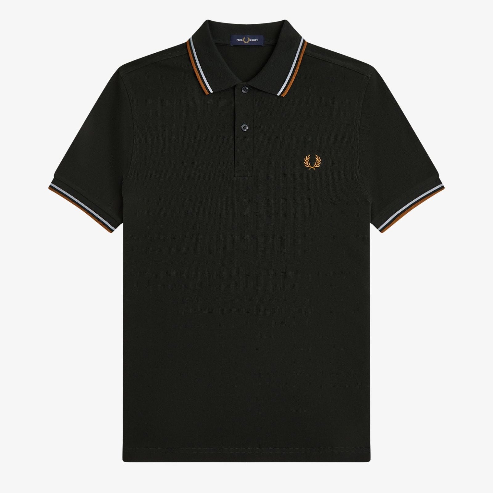 Fred Perry Polo M3600 - Night Green / Dusky Blue