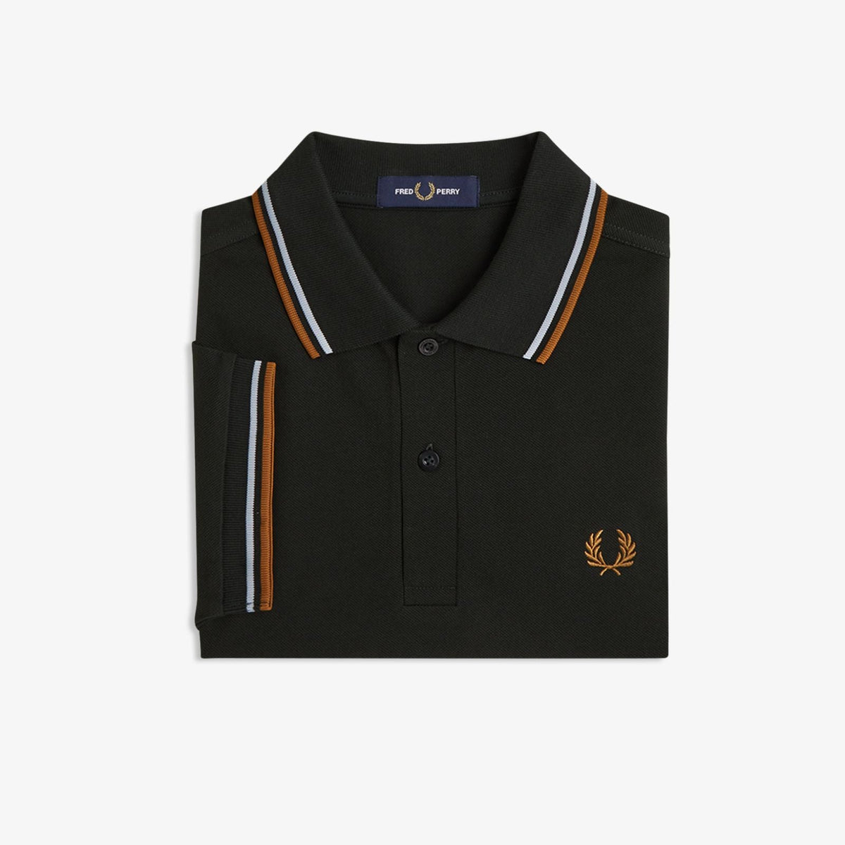 Fred Perry Polo M3600 - Night Green / Dusky Blue