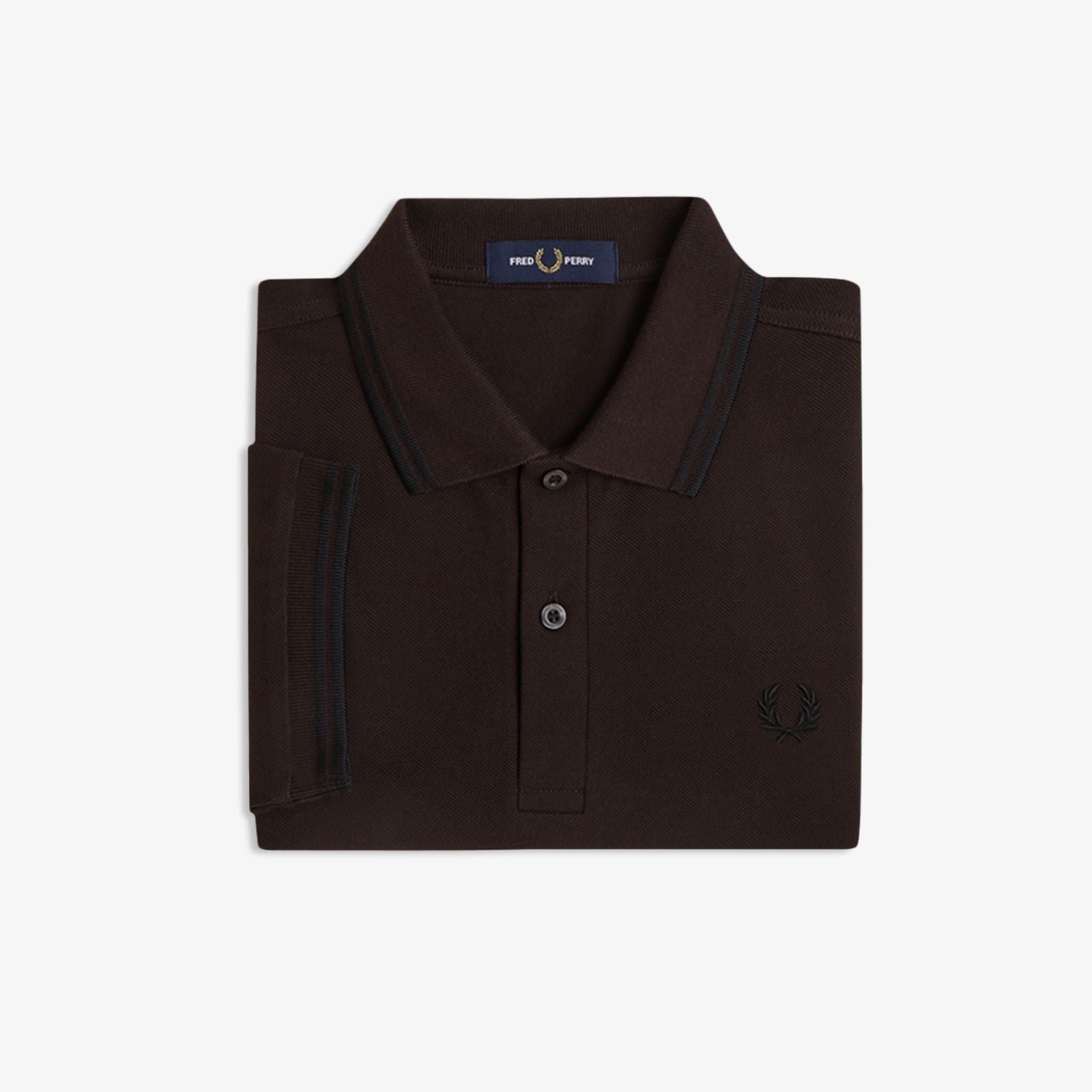 Fred Perry Polo M3600 - Rich Brown / Black