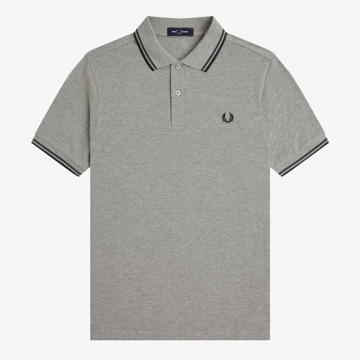 Fred Perry Polo M3600 - Steel Marl / Black