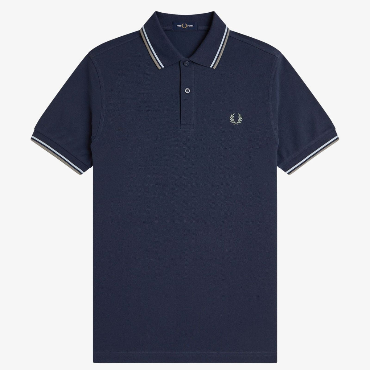 Fred Perry M3600 Polo - Dark Airforce / Light Ice