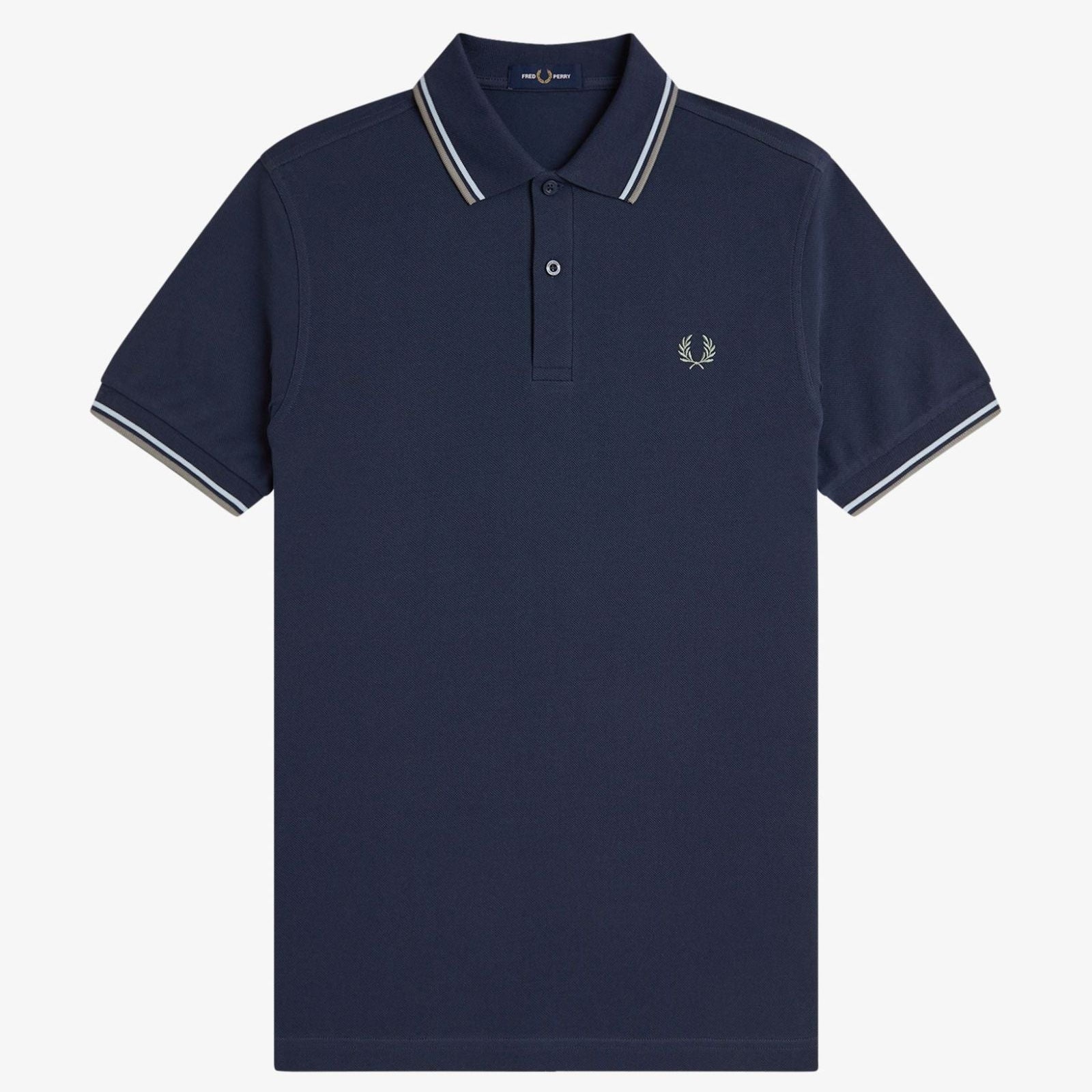 Fred Perry M3600 Polo - Dark Airforce / Light Ice