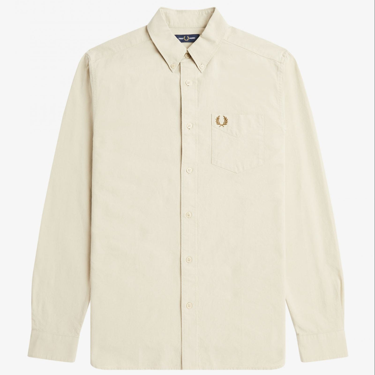 Fred Perry Oxford Shirt - Oatmeal