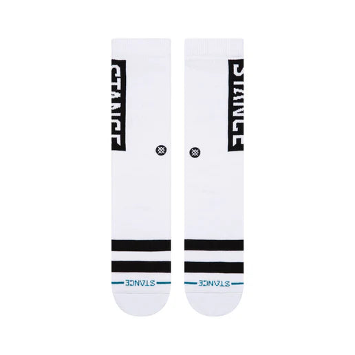 Stance OG Sock - White / Black