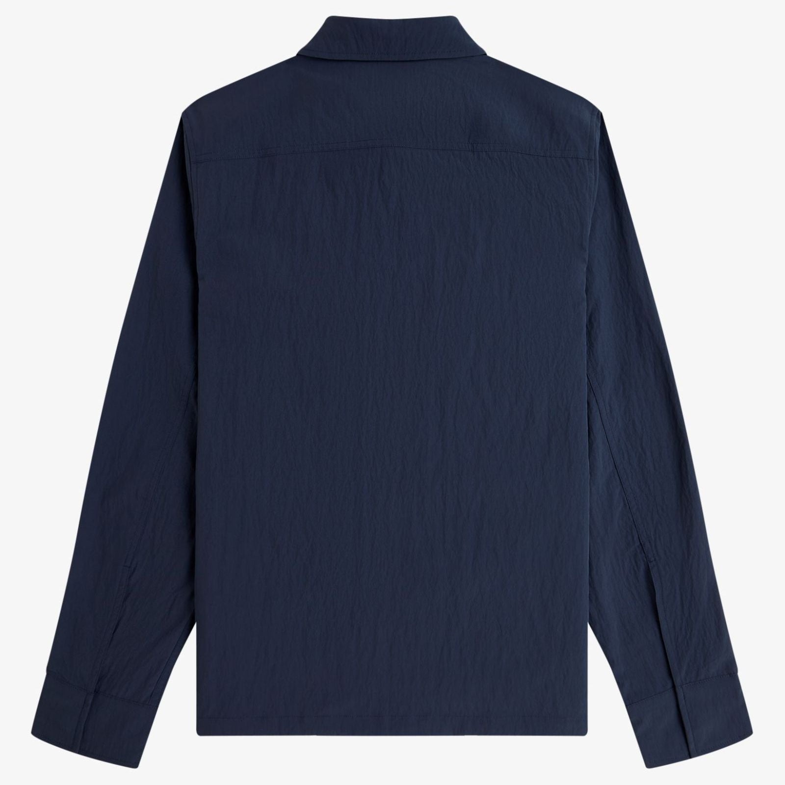 Fred Perry Zip Through Overshirt - Dark Airforce