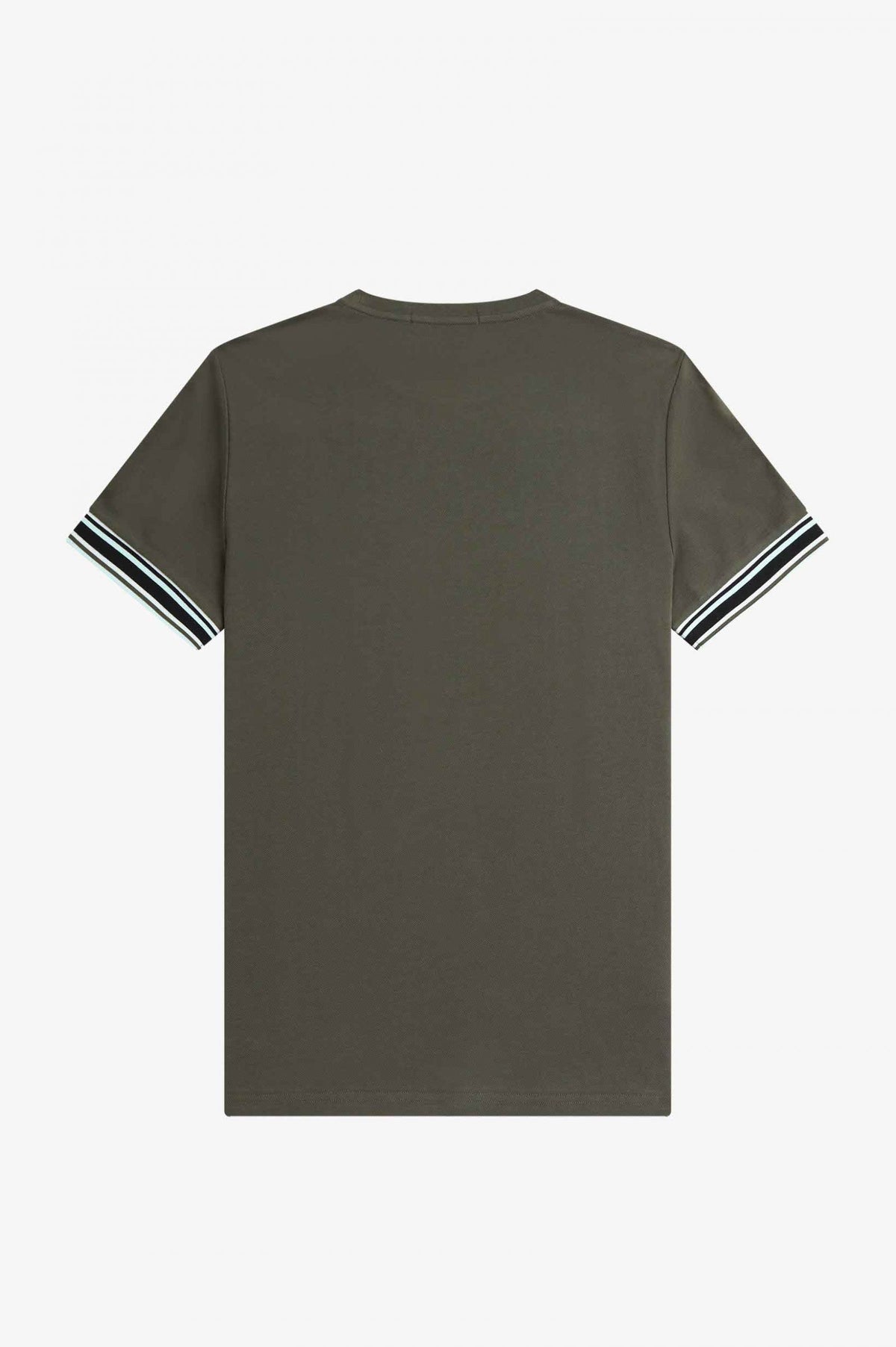Fred Perry Bold Tipped Pique T-Shirt - Field Green