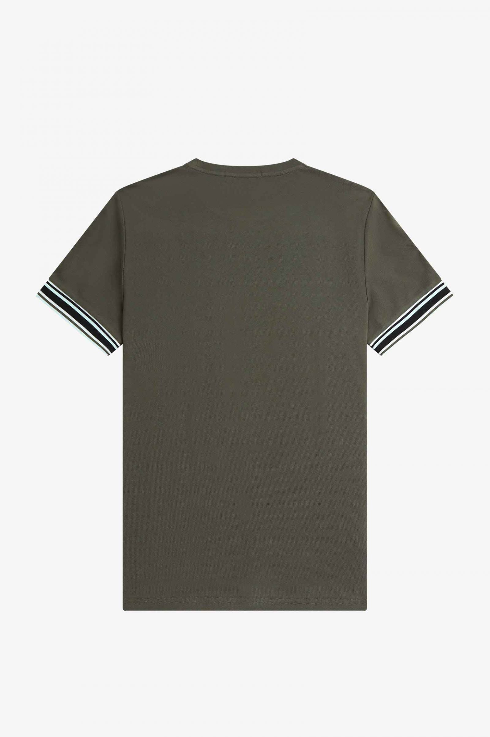 Fred Perry Bold Tipped Pique T-Shirt - Field Green