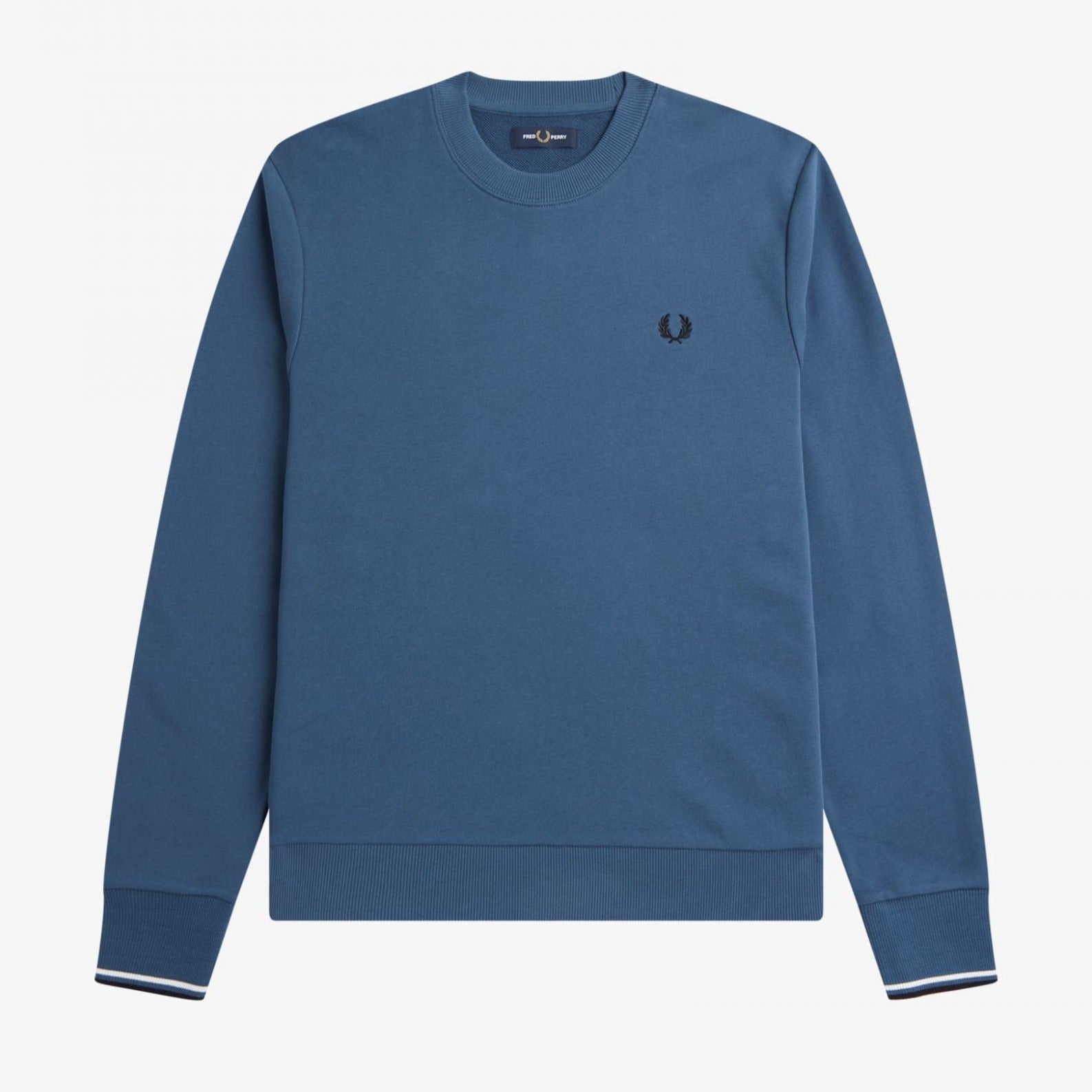 Fred Perry Crew Neck Sweatshirt - Midnight Blue