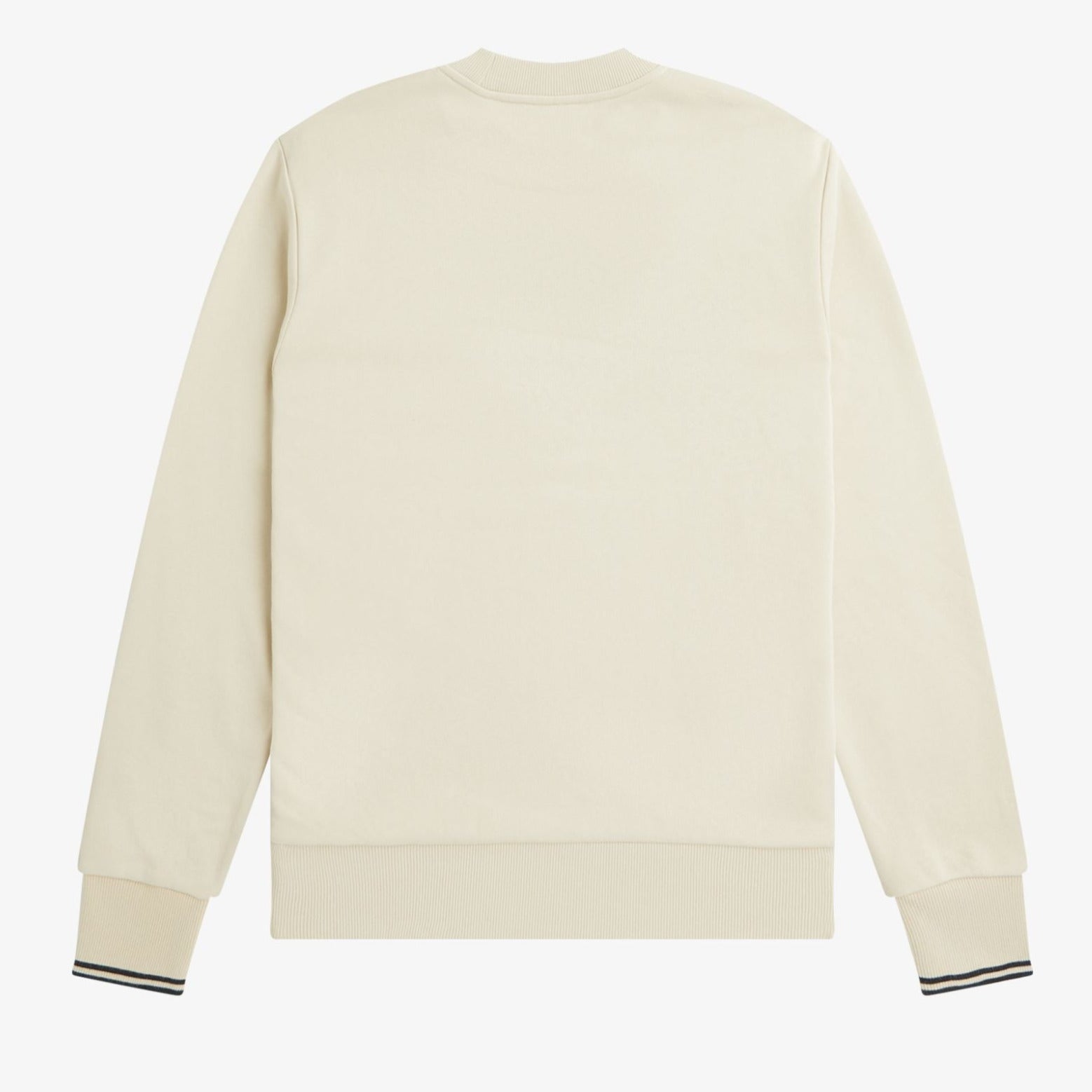 Fred Perry Crew Neck Sweatshirt - Oatmeal / Black