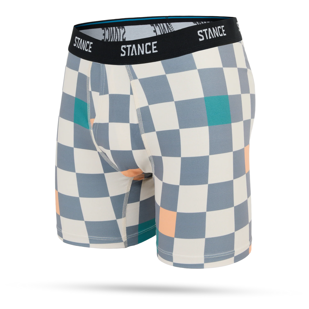Stance Chef Check Boxer Brief - Mango