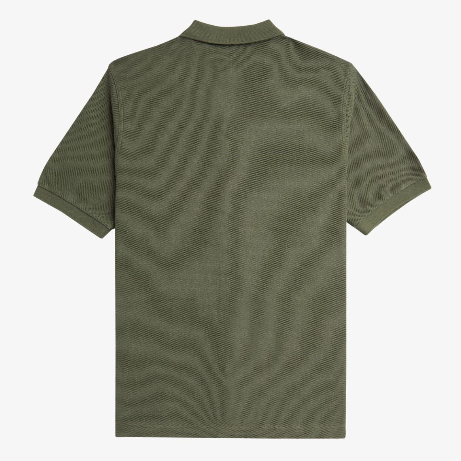 Fred Perry Panelled Button Through - Green