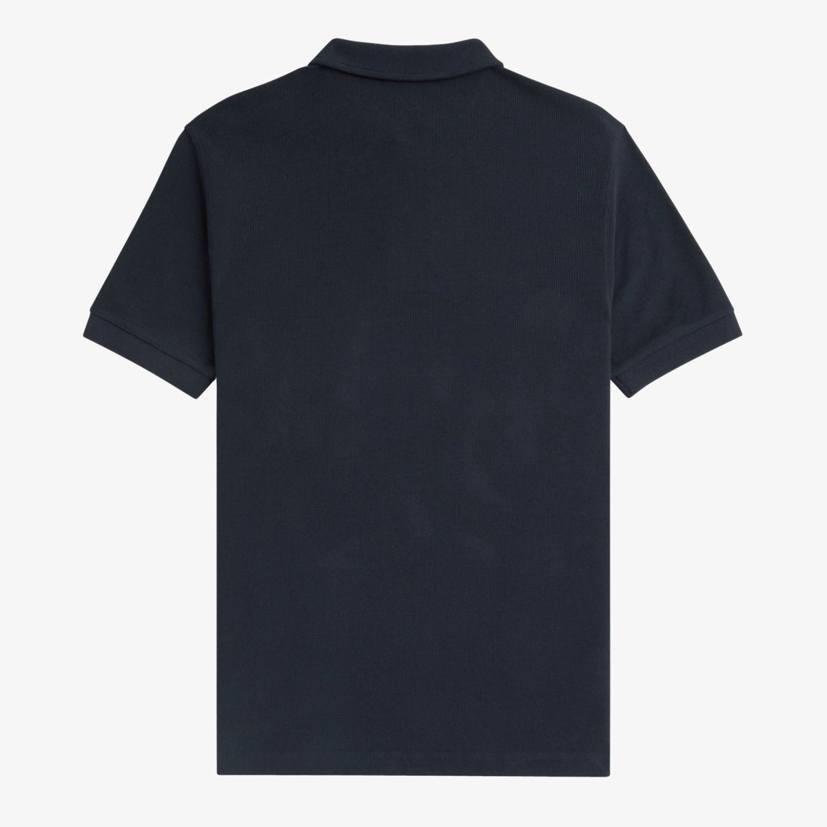 Fred Perry Open Waffle Polo Shirt - Navy