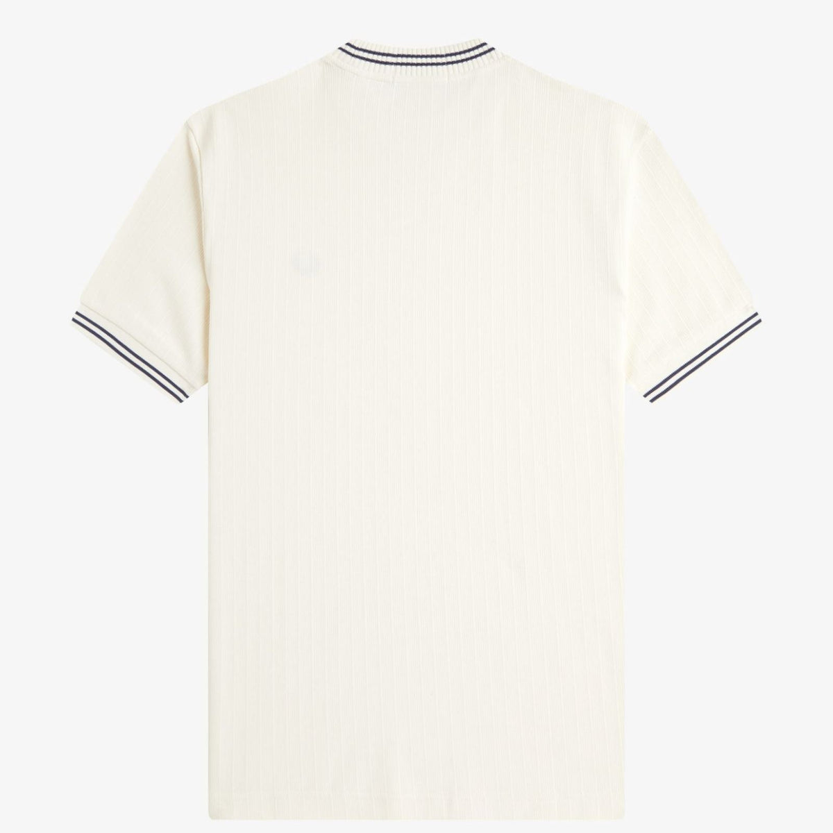 Fred Perry Ribbed T-Shirt - Ecru