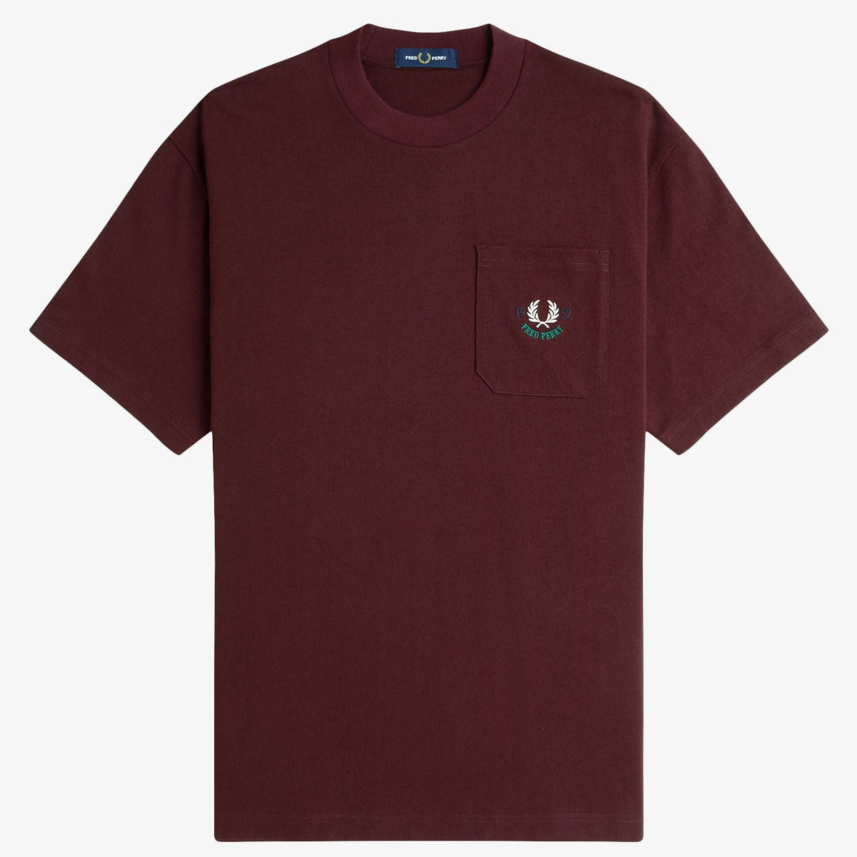 Fred Perry Relaxed 1952 T-Shirt - Oxblood