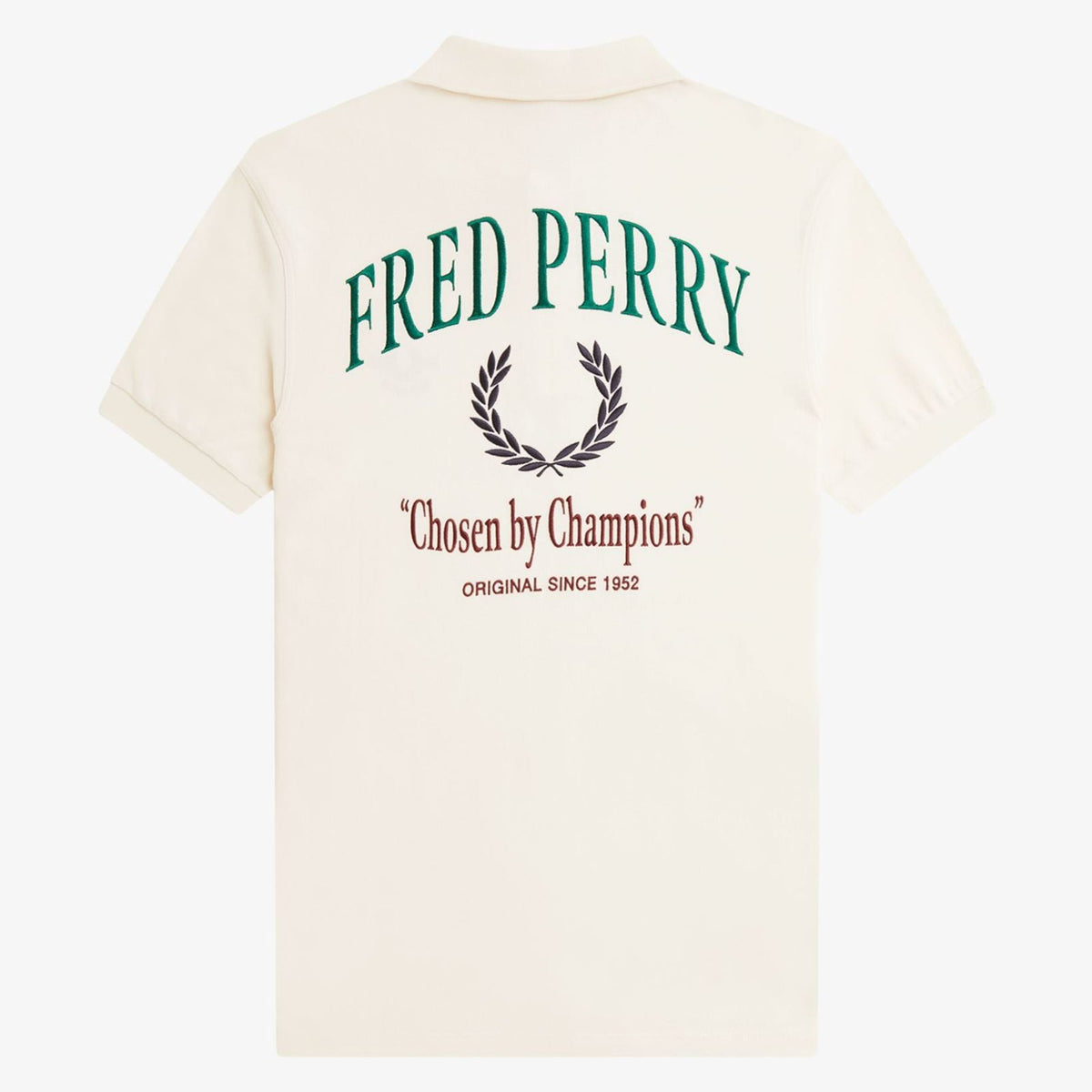 Fred Perry Clubhouse Emb. Polo - Ecru