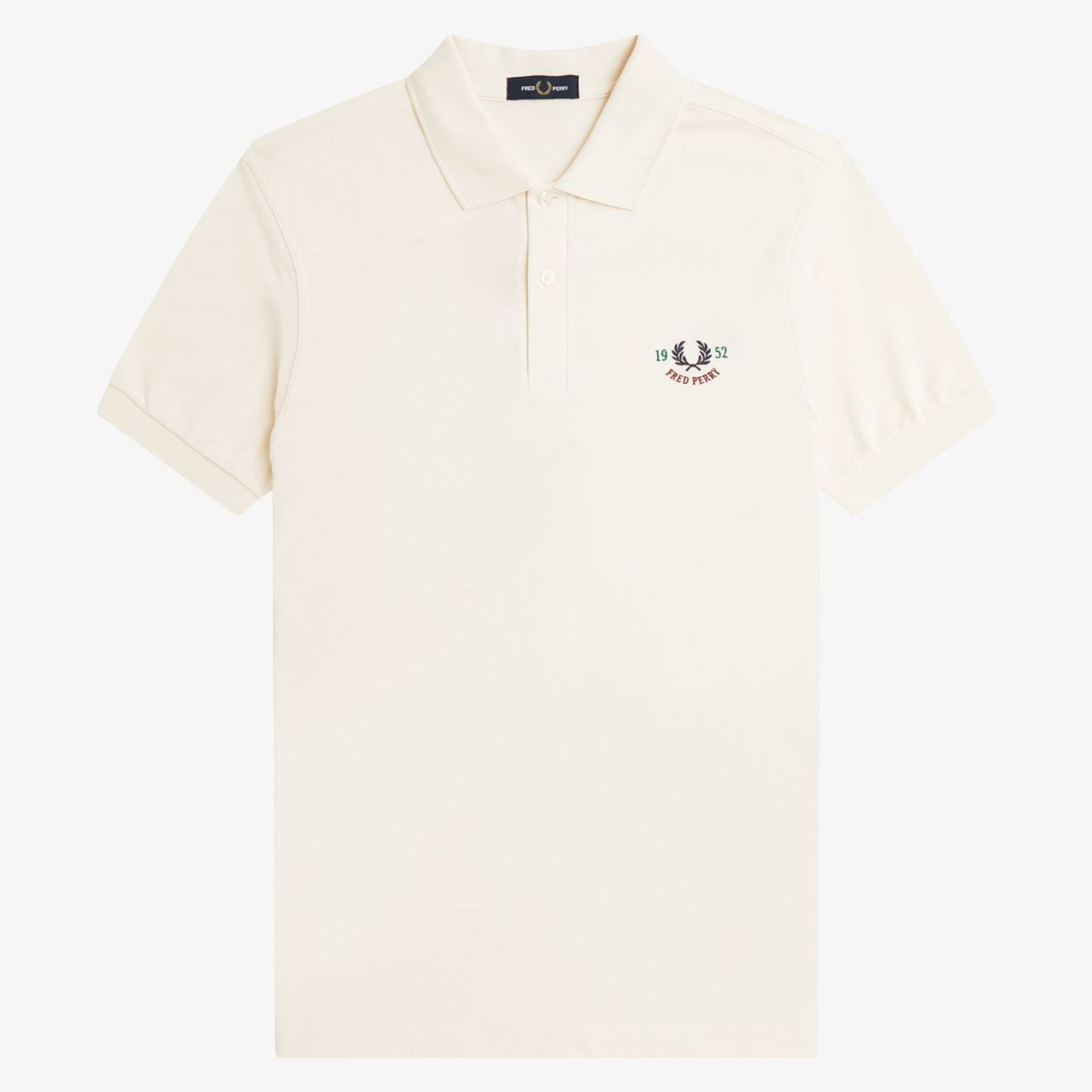 Fred Perry Clubhouse Emb. Polo - Ecru