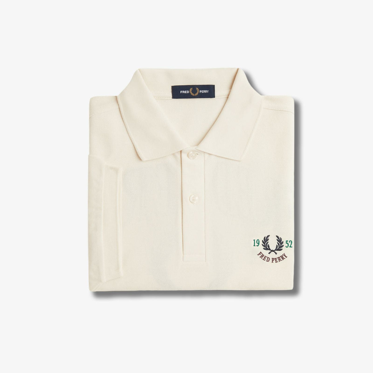 Fred Perry Clubhouse Emb. Polo - Ecru