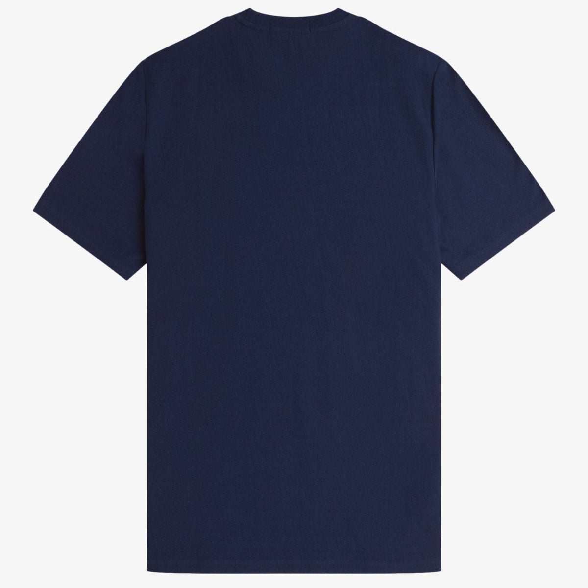 Fred P Striped Crepe Pique T-Shirt - Tennis Blue