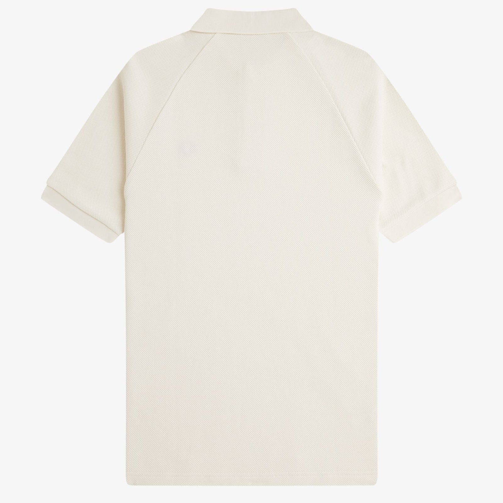 Fred Perry Textured Pique Polo - Ecru