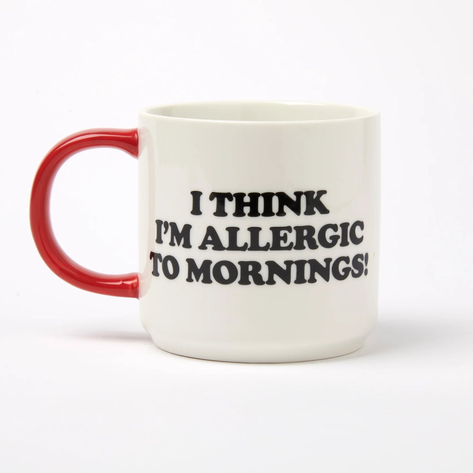 Peanuts Mug - Allergic to Mornings
