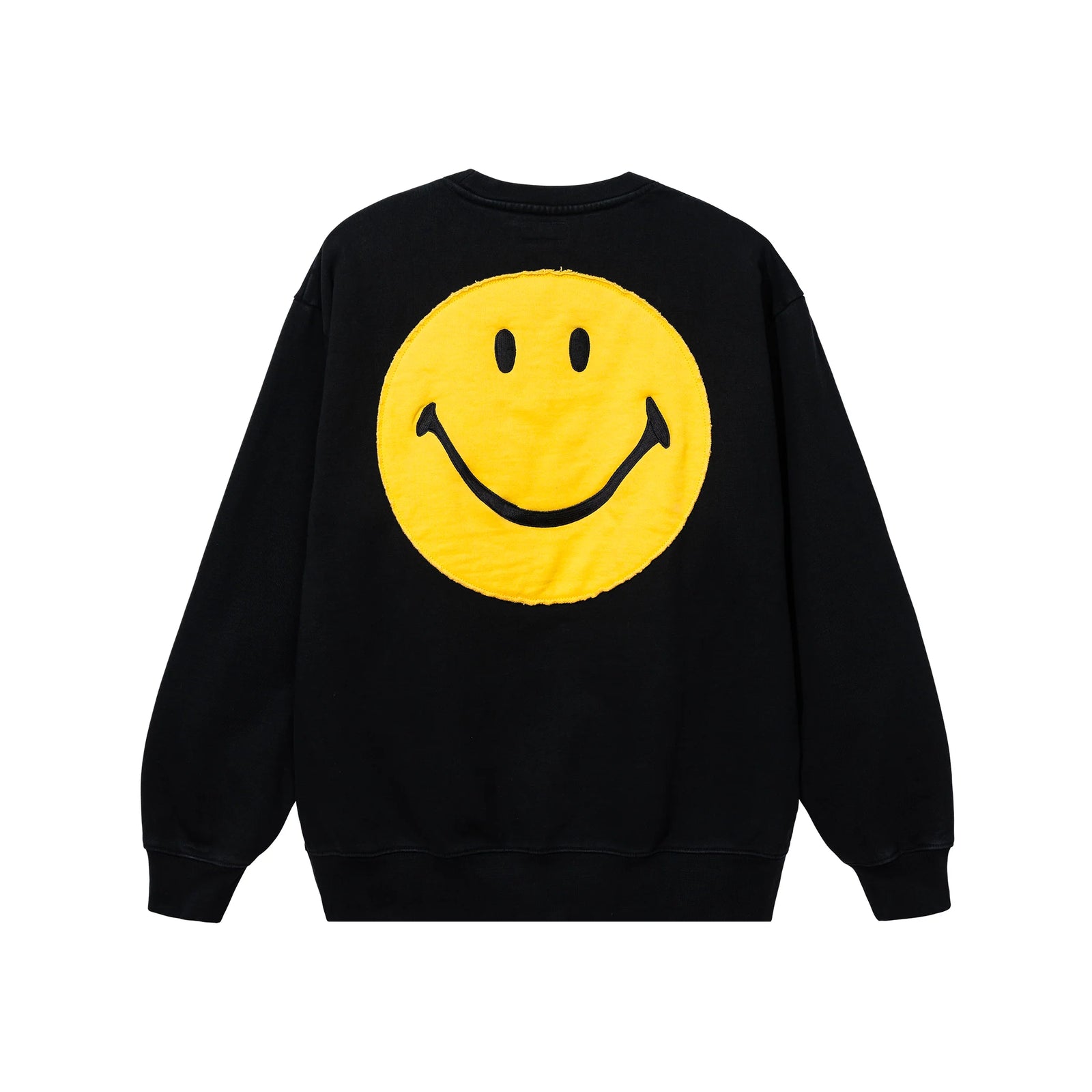 Market Smiley Vintage Wash Crewneck - Washed Black
