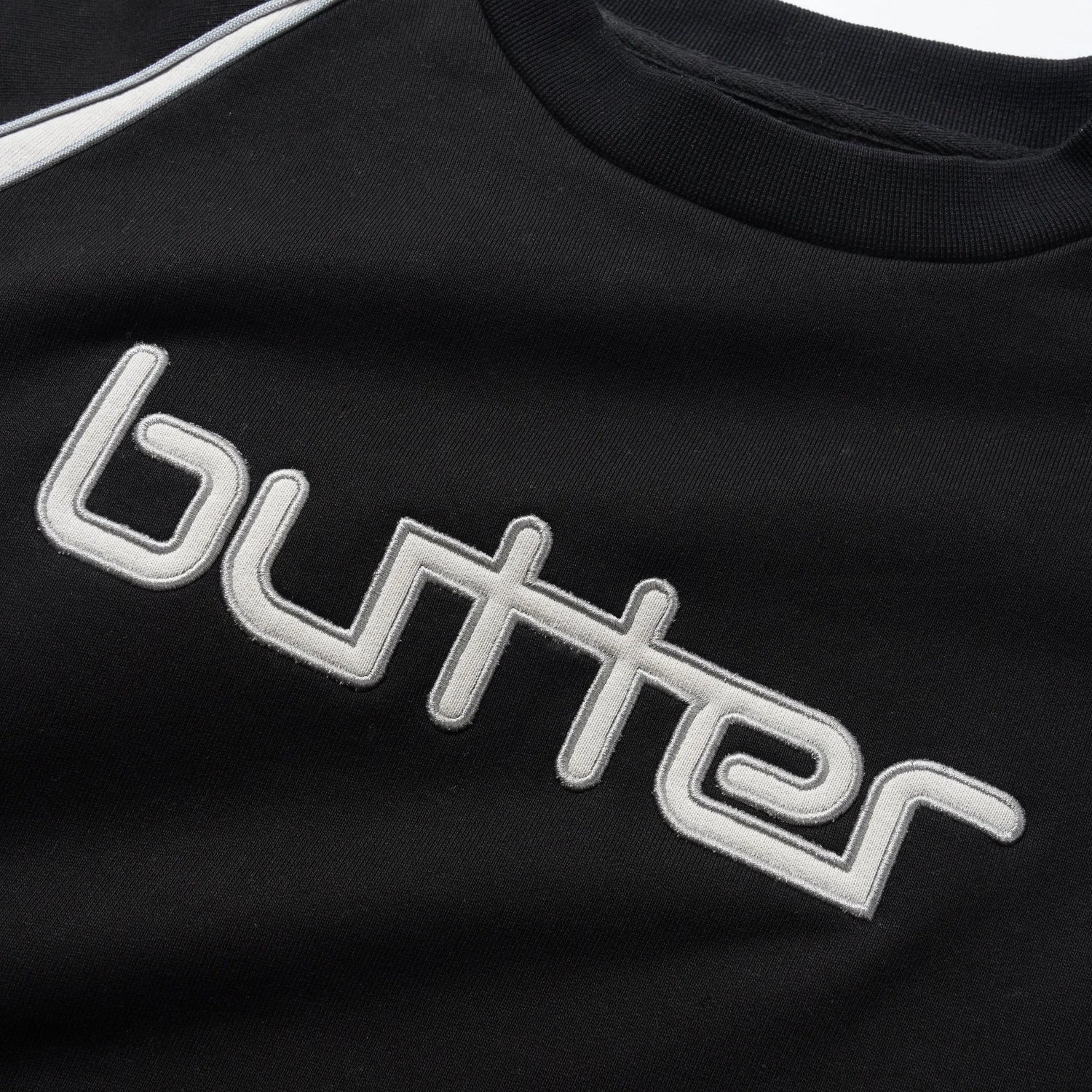 Butter Goods Match Crewneck - Black