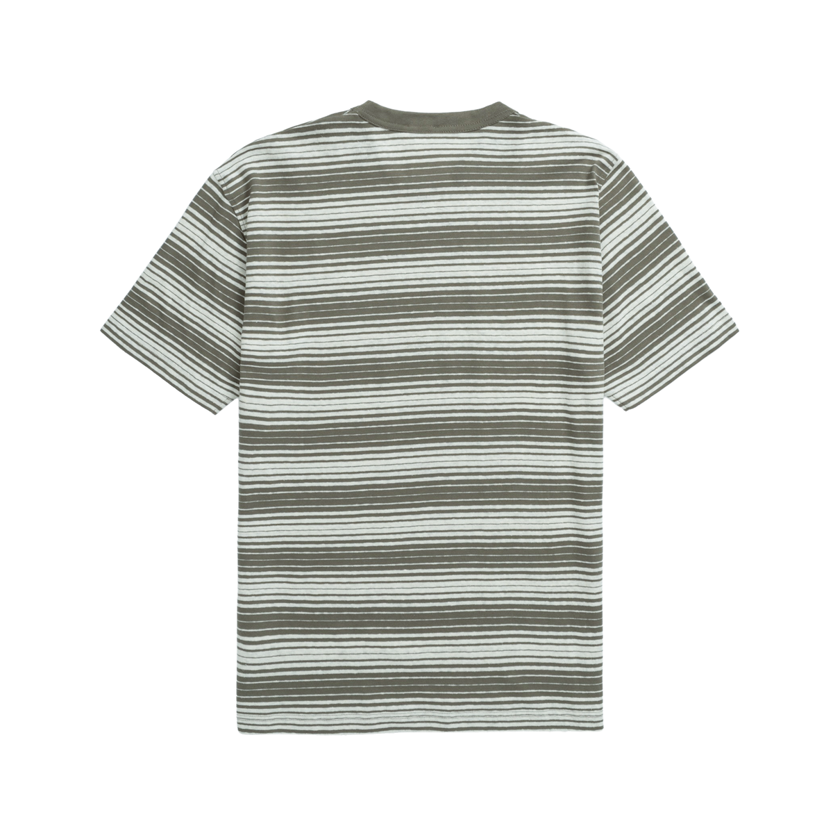 Norse Projects Johannes Spaced Stripe T-Shirt - Sediment Green