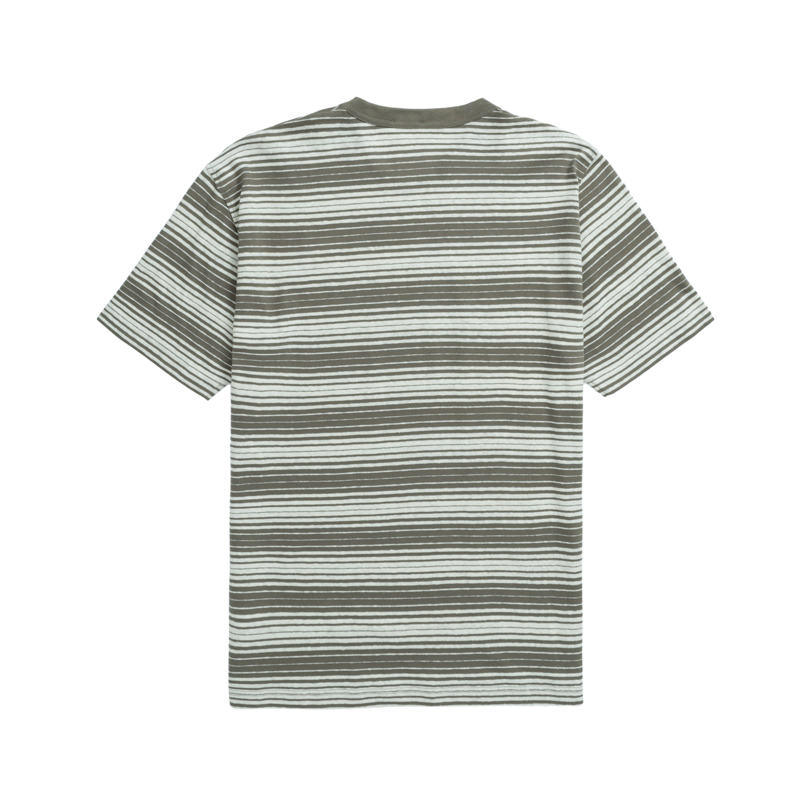 Norse Projects Johannes Spaced Stripe T-Shirt - Sediment Green
