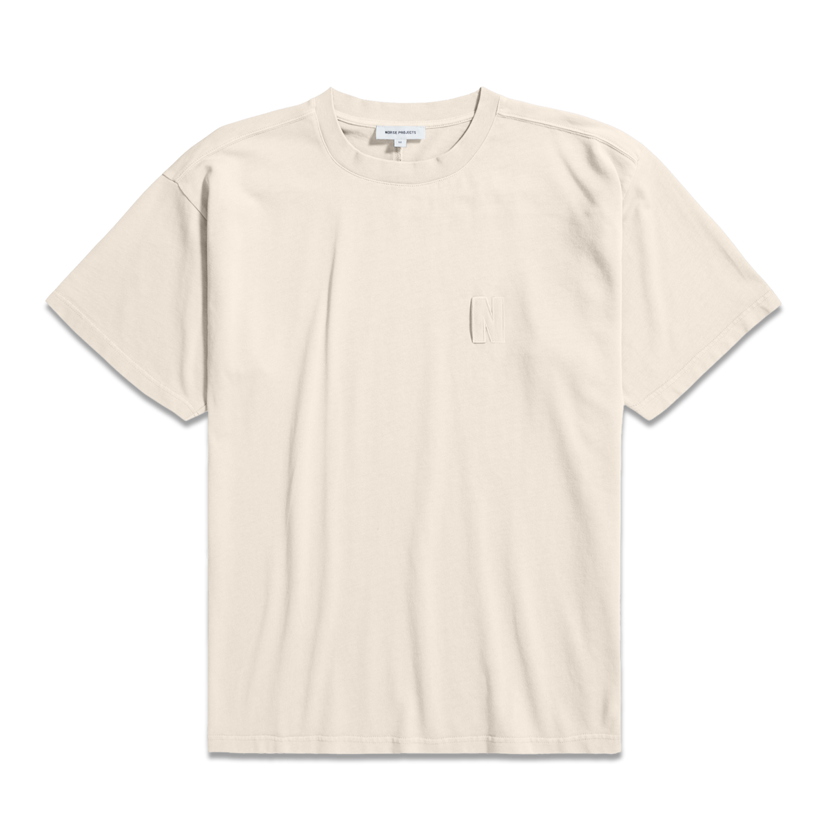 Norse Projects Simon Loose N Patch T-Shirt - Ecru