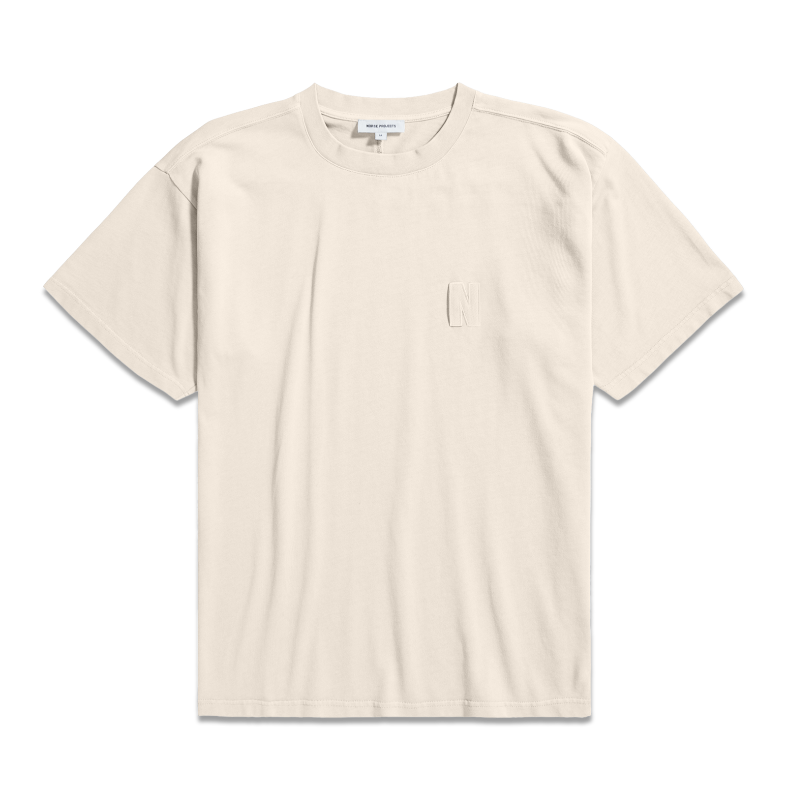 Norse Projects Simon Loose N Patch T-Shirt - Ecru