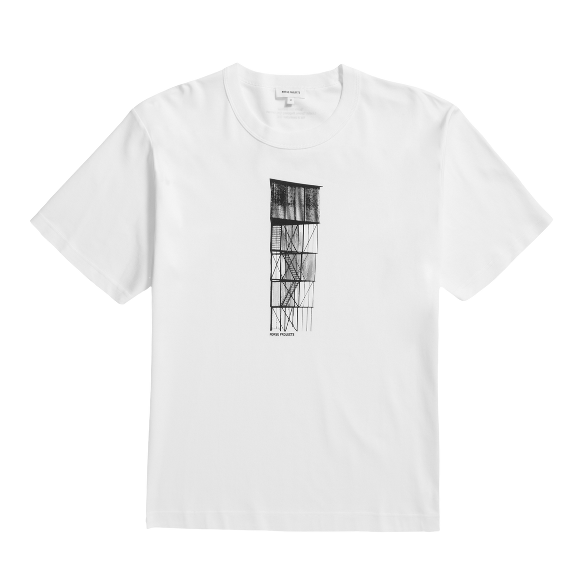 Norse Projects Holger Interlock Tower T-Shirt - White