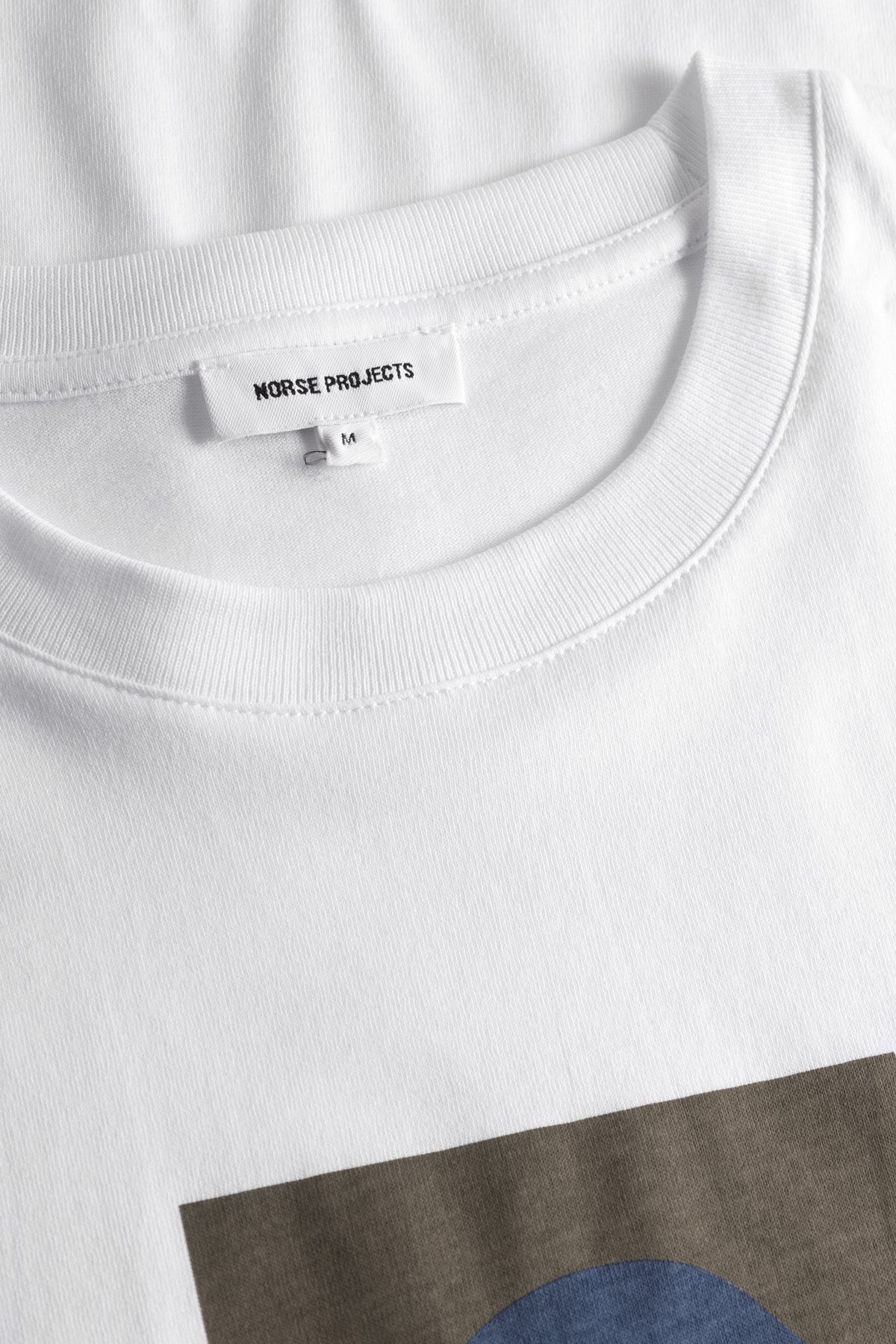 Norse Projects Johannes Cap Print T-Shirt - White