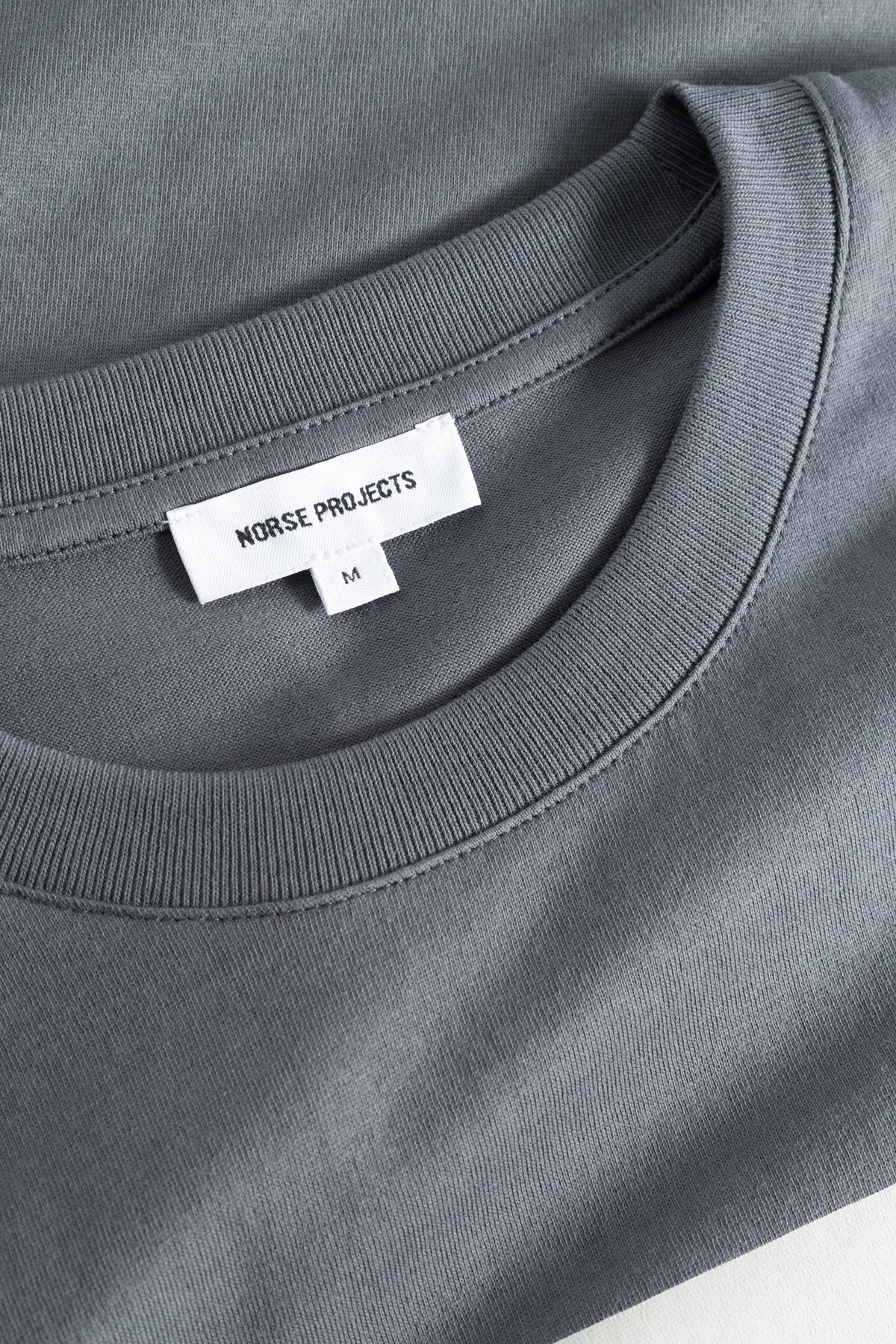 Norse Projects Johannes Bucket Hat Print T-Shirt - Magnet Grey