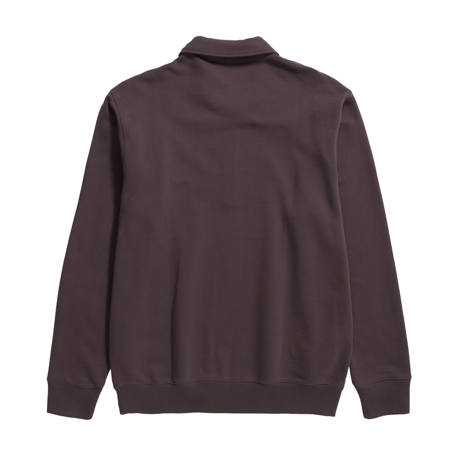 Norse Projects Ketel Norse Logo Half Zip - Wine Red