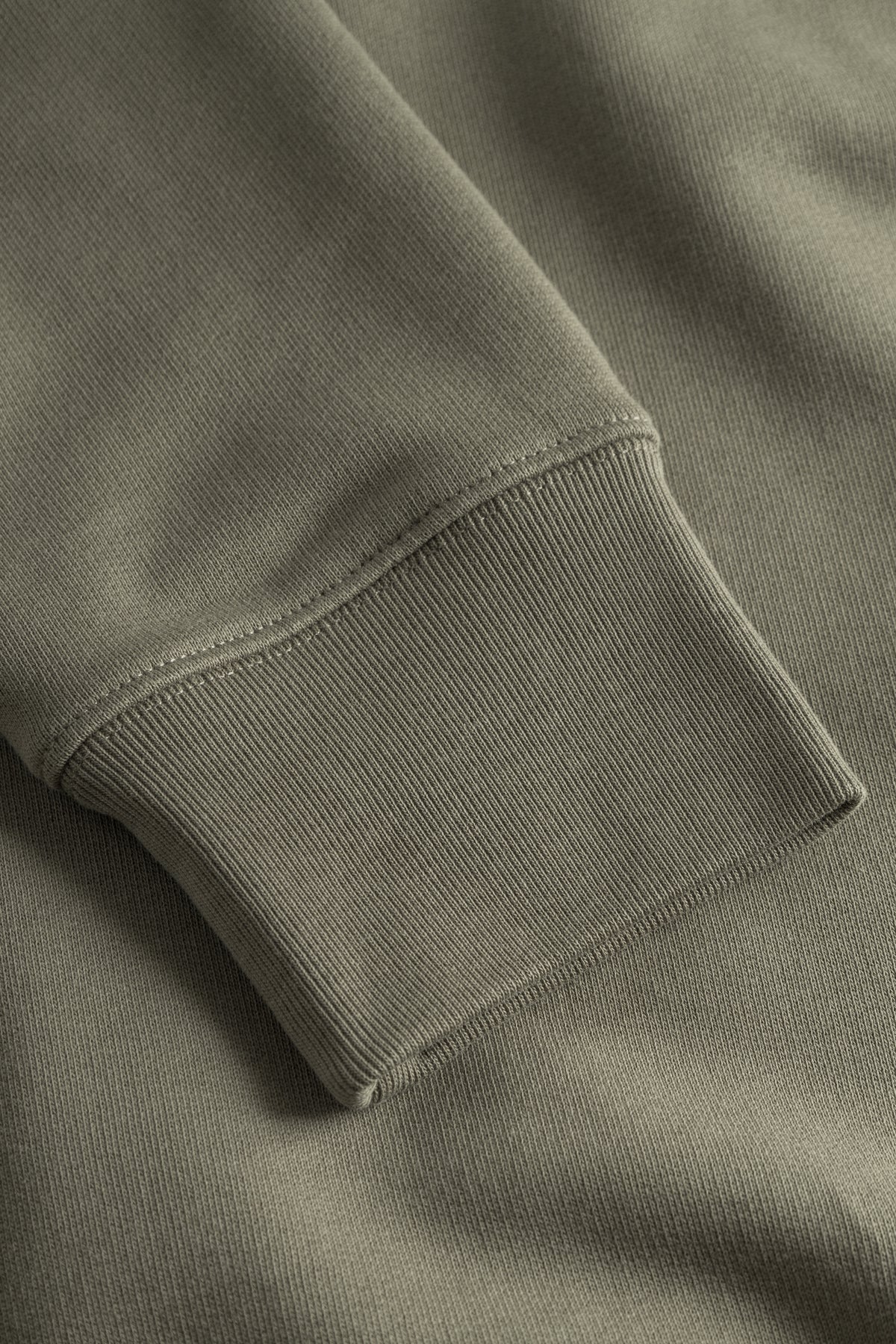 Norse Projects Ketel Norse Logo Half Zip - Sediment Green